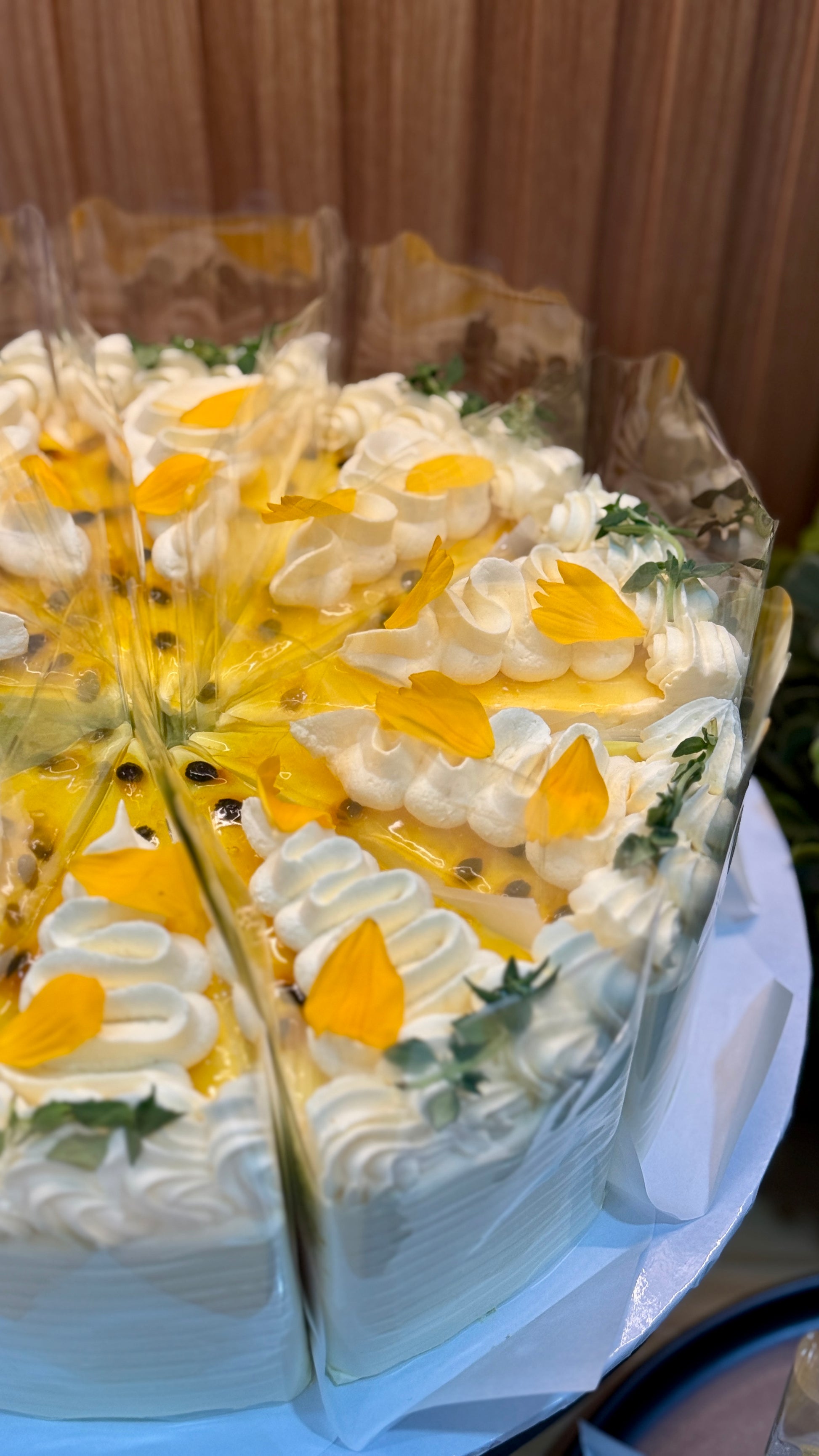 Mango Passionfruit Cake